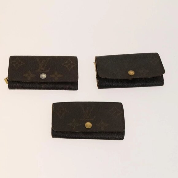 LOUIS VUITTON Monogram Key Case 10set LV Auth CB067 - Picture 2 of 16